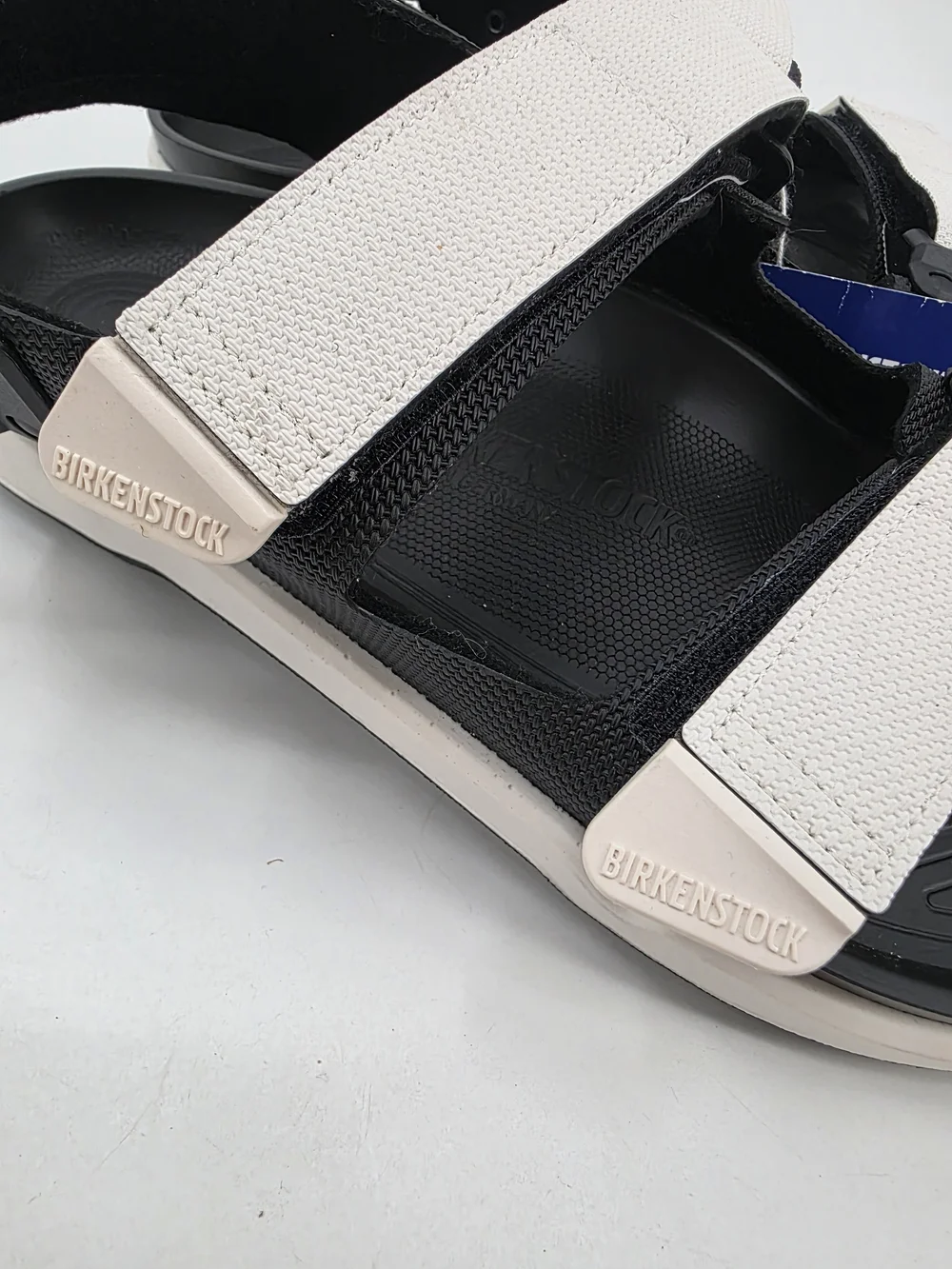 Birkenstock Men's Tatacoa White/Black Sandals Size 11 New No Box